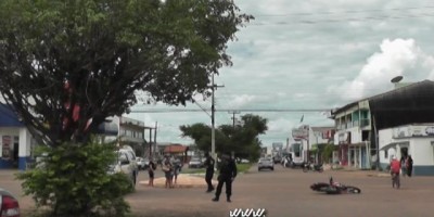 Rolim de Moura - Motociclista invade preferencial, provoca acidente e foge do local 