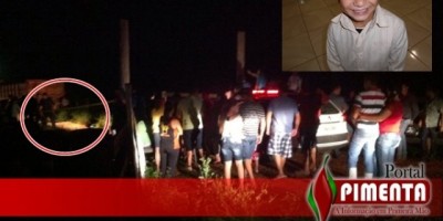 Pimenta Bueno - criança de nove anos morre atropelada por caminhão caçamba 