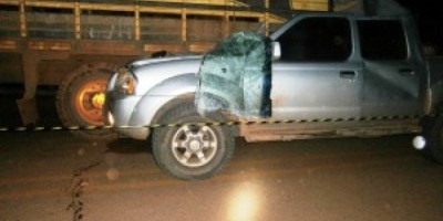 Cabixi - Ex-candidato a prefeito bate em traseira do próprio caminhão; uma pessoa morreu no local