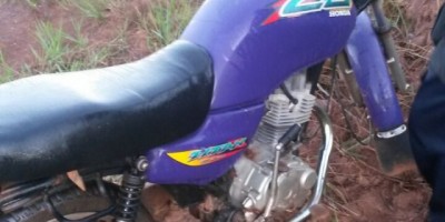 Rolim de Moura -  PM recupera motocicleta furtada