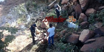 Alta floresta - Homem  cai de ponte sobre o rio branco na lh P-50