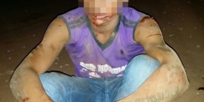 Rolim de Moura -   Dois menores, utilizando moto roubada, roubam aparelho celular, fogem da Pm, mas acabam caindo no bairro Cidade Alta