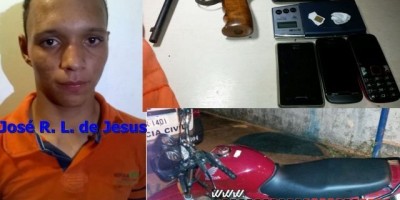 Rolim de Moura - Dupla de bandidos praticam roubo a mão armada, mas logo após são presos pela Polícia Militar