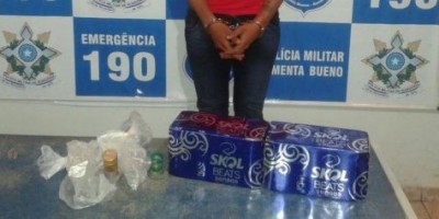 Pimenta Bueno -  Menor é apreendido pela PM após furtar supermercado