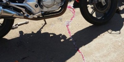 Rolim de Moura -  Motociclista sofre fratura exposta em uma das pernas ao se envolver em acidente de trânsito
