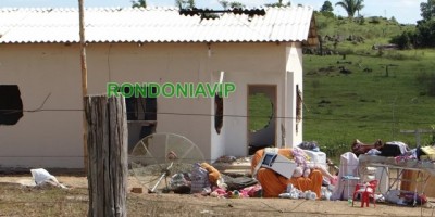 Terror no Vale do Jamari - Invasores promovem destruição e morte na fazenda Padre Cícero em Monte Negro