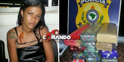 Ji-Paraná – PRF prende mais uma “mula” transportando maconha embrulhada para presente 