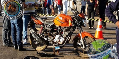 Porto Velho - Vigilante morre ao avançar sinal vermelho e colidir com automóvel 