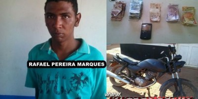 Rolim de Moura - Dupla de ladrões é detida pela PM após assalto em Farmácia