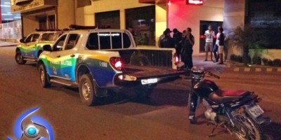 Cacoal - Polícia Militar age rápido e recupera motocicleta furtada; Um suspeito foi preso e outro fugiu