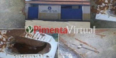 Espigão Do Oeste - Agentes descobrem túnel e evitam fuga de presos 