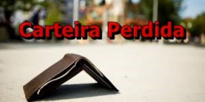 UTILIDADE PÚBLICA -  Carteira Perdida