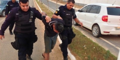 Ji-Paraná -  Após troca de tiros e fuga alucinante, PM recupera carro furtado e prende dois suspeitos: Um deles é foragido do Urso Branco