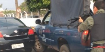 Porto Velho - Confira perseguição na capital com tiros de fuzil