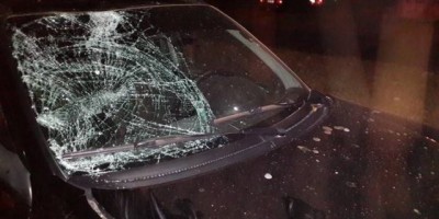 Rolim de Moura -  Acidente de trânsito envolvendo carro e moto no bairro Boa Esperança