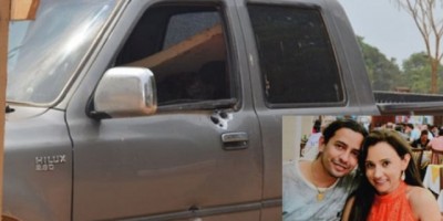 Casal é executado a tiros dentro de veículo na RO 144