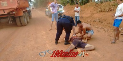 Alta Floresta - Grave acidente de trânsito envolvendo moto e caminhão boiadeiro resulta em 01 pessoa ferida, na zona rural