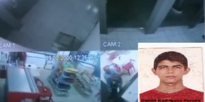 Rolim de Moura -  Confira o vídeo da tentativa de roubo que terminou na morte do assaltante e de um Agente Penitenciário