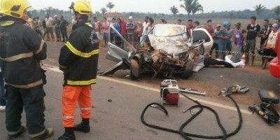 Três alunos do curso para agente penitenciário morrem em grave acidente em Candeias do Jamari