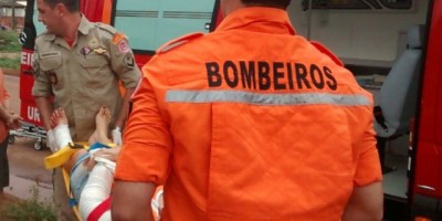 Rolim de Moura -  Acidente de trânsito envolvendo duas motos no bairro Cidade Alta 