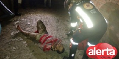 Ariquemes - Assaltante tenta invadir casa de Agente Penitenciário e acaba baleado e preso