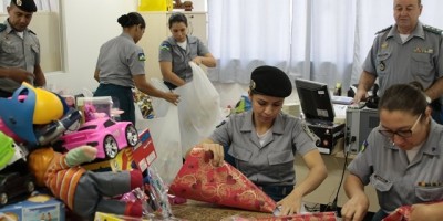 Projeto ‘Criança Feliz’ da PM/RO arrecada mais de 1.000 brinquedos