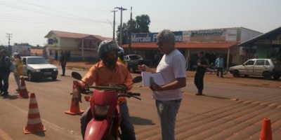 Blitz Educativa são realizadas em Nova Estrela e Rolim de Moura