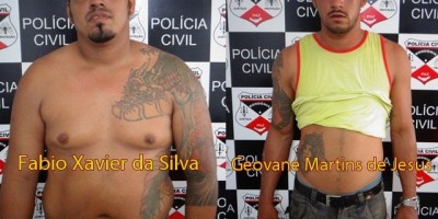 Policia prende dupla suspeita de assaltado a dono de loteria em Santa Luzia