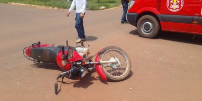 Rolim de Moura -  Segundo acidente de trânsito registrado nesta terça-feira deixa uma pessoa ferida 