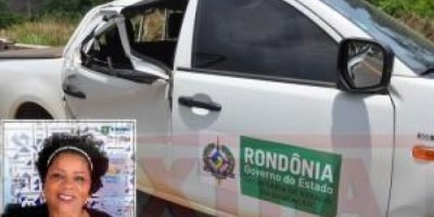 Uma pessoa morre e quatro ficam feridas após capotamento de caminhonete da SEDUC na RO-435