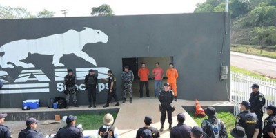 Alta Floresta - Treinamento de tiros da 35ª edição do curso de unidade especializada de fronteira e realizado no centro de treinamento tatico