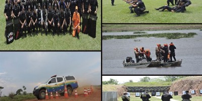 Alta Floresta - Polícia Militar, Polícia Civil e Bombeiros concluem curso de unidades especializadas de fronteira - fotos