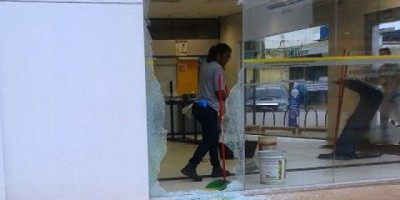 Bandidos tentam explodir agência bancaria em Porto Velho