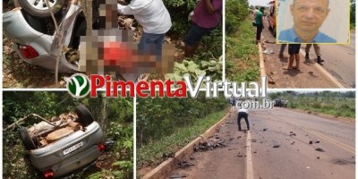Morador de Pimenta Bueno perde a vida em grave acidente na RO-387 em Espigão do Oeste