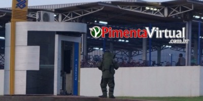 Pimenta Bueno - Bomba é encontrada em caixa eletrônico e esquadrão Anti-Bomba detona artefato