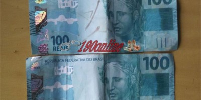 Alta Floresta - Casos de moeda falsa aumentam na cidade, um jovem foi detido pela Polícia Militar