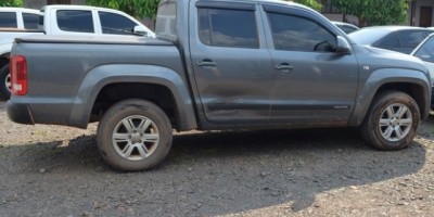 Cacoal – Caminhonete roubada e clonada é apreendida pela Polícia Militar