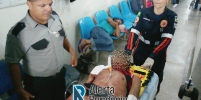 Porto Velho - Homem sofre tentativa de homicídio enquanto usava drogas em galpão