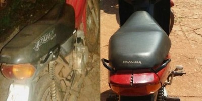 Rolim de Moura – Duas motos furtadas são recuperadas pela PM