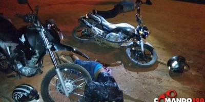 Ji-Paraná - Dupla é baleada ao tentar roubar moto de PM