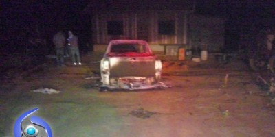 Casal é executado a tiros em Castanheiras; Assassinos ateiam fogo em um dos corpos, veículo e documentos