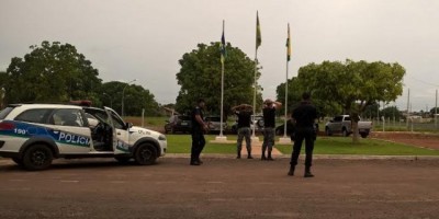 Policiais Militares em Pimenta Bueno participaram da instrução abordagem policial militar