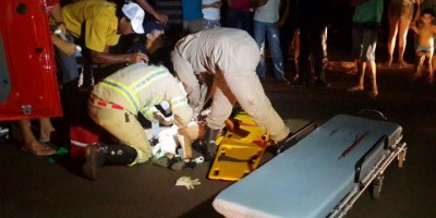 Rolim de Moura -  Mãe e filha ficam gravemente feridas em acidente de trânsito 