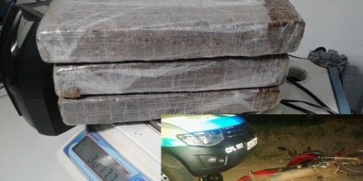 Rolim de Moura – Mulher é presa pela PM com cerca de 03 kg de droga