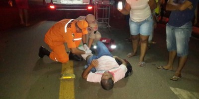 Rolim de Moura -  Motociclista fica ferido ao se chocar contra cavalo na RO-383