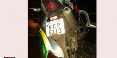 Em menos de uma hora PM recupera motocicleta roubada em São Miguel