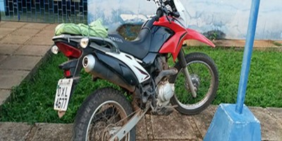 Alta Floresta -  Ação Rápida - Em menos de 30 minutos, Polícia Militar recupera motocicleta roubada