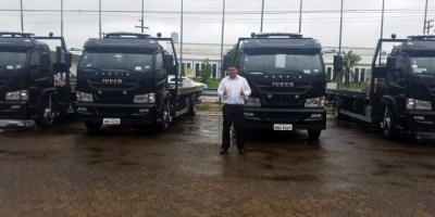 Em solenidade, Deputado Jesuíno entrega caminhões para a PM