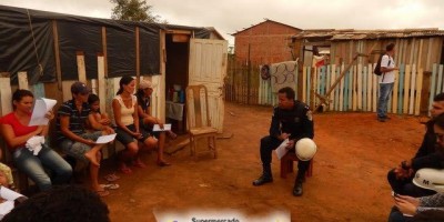 Polícia Militar viabiliza saída pacífica de ocupantes e cumpre reintegração de posse em Espigão do Oeste