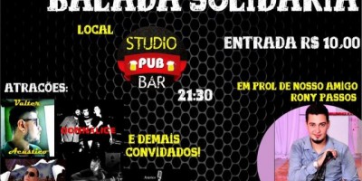 Amigos de músico internado organizam “Balada Solidária” em Rolim de Moura